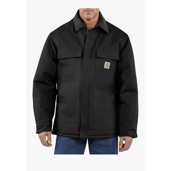 Carhartt Other - Carhartt Men's Black Traditional Coat/Arctic-Quilt Lined C003-BLK Size L Tall